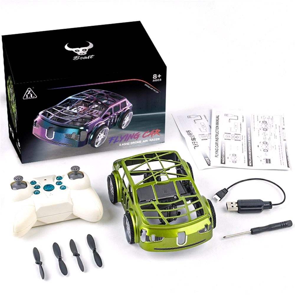 ZLL SG900pro Land and Air Dual Mode Drone RC Car Intelligent Hover LED Lights RC Vehicle Toy, Single Battery