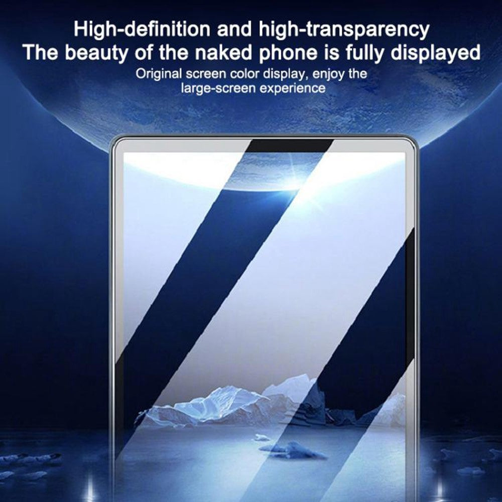 For Samsung Galaxy Tab A11+ / A9+ Screen Protector Tempered Glass HD Film with Automatic Dust Removal Tool