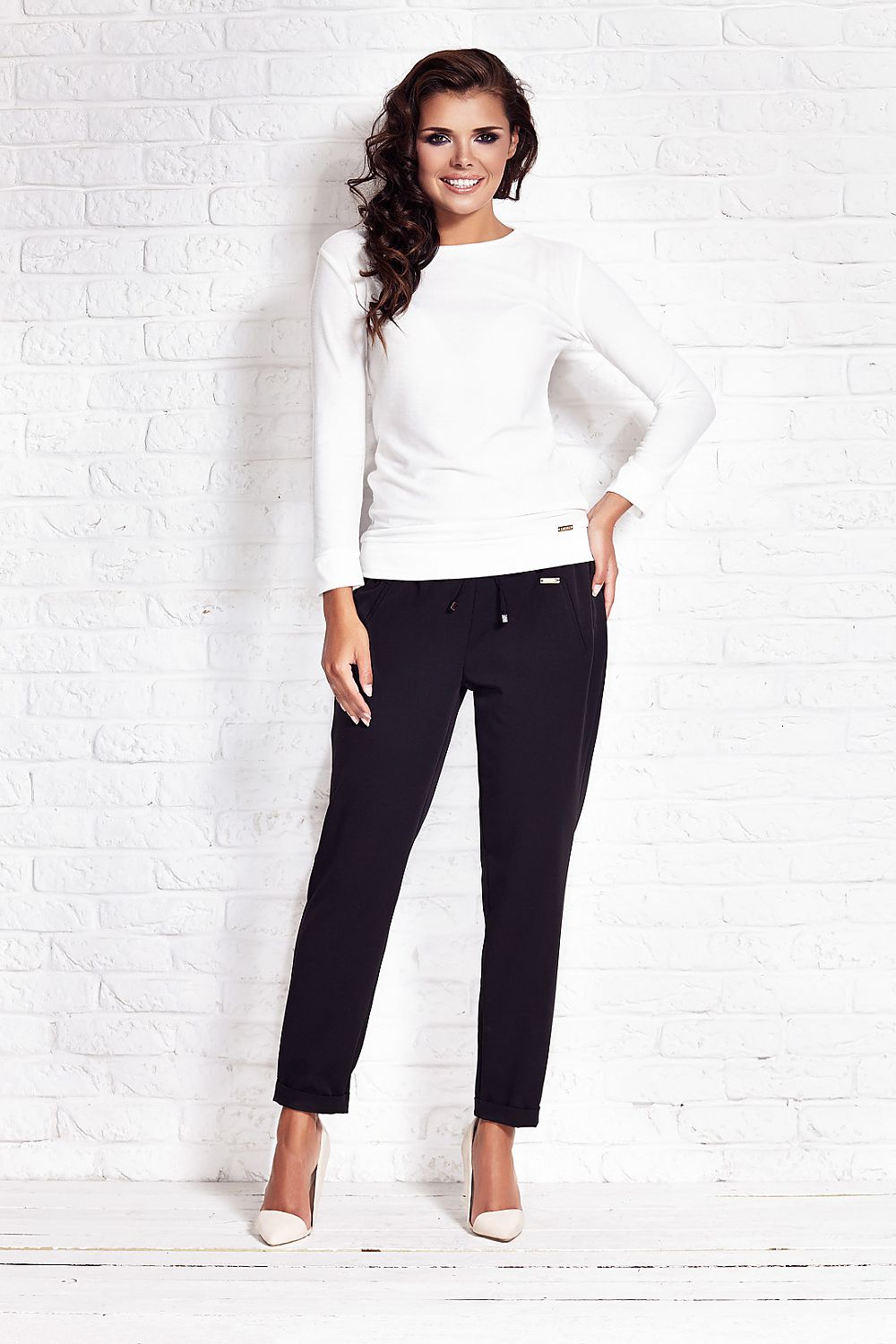 Bluse model 45795 awama