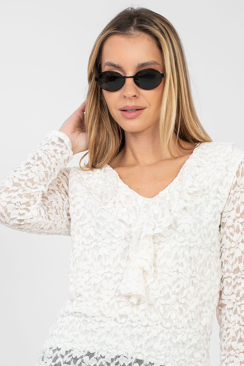 Spitzenbluse model 223842 Rue Paris