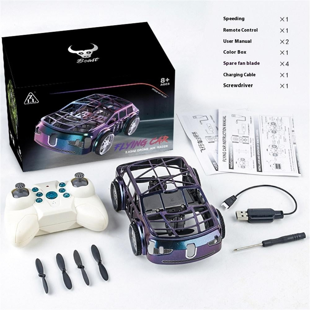 ZLL SG900pro Land and Air Dual Mode Drone RC Car Intelligent Hover LED Lights RC Vehicle Toy, 2 Batteries