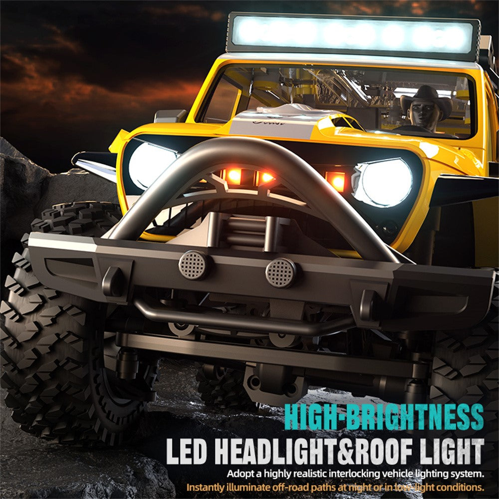 ZLL SG206MAX Brushless Motor 1:20 RC Climbing Car 4WD High Speed Vehicle with LED Light, 3 Batteries