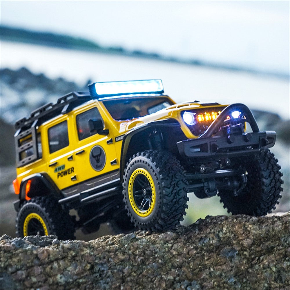 ZLL SG206MAX Brushless Motor 1:20 RC Climbing Car 4WD High Speed Vehicle with LED Light, Dual Battery