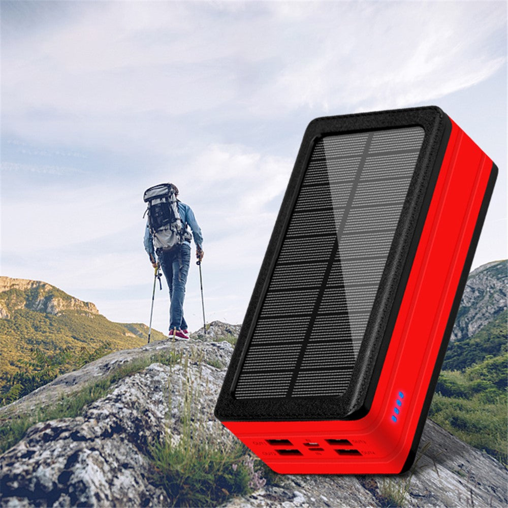PSOOO PS-900 50000mAh Power Bank External Battery Pack with 32-LED Camping Light [4 Output and 2 Input]
