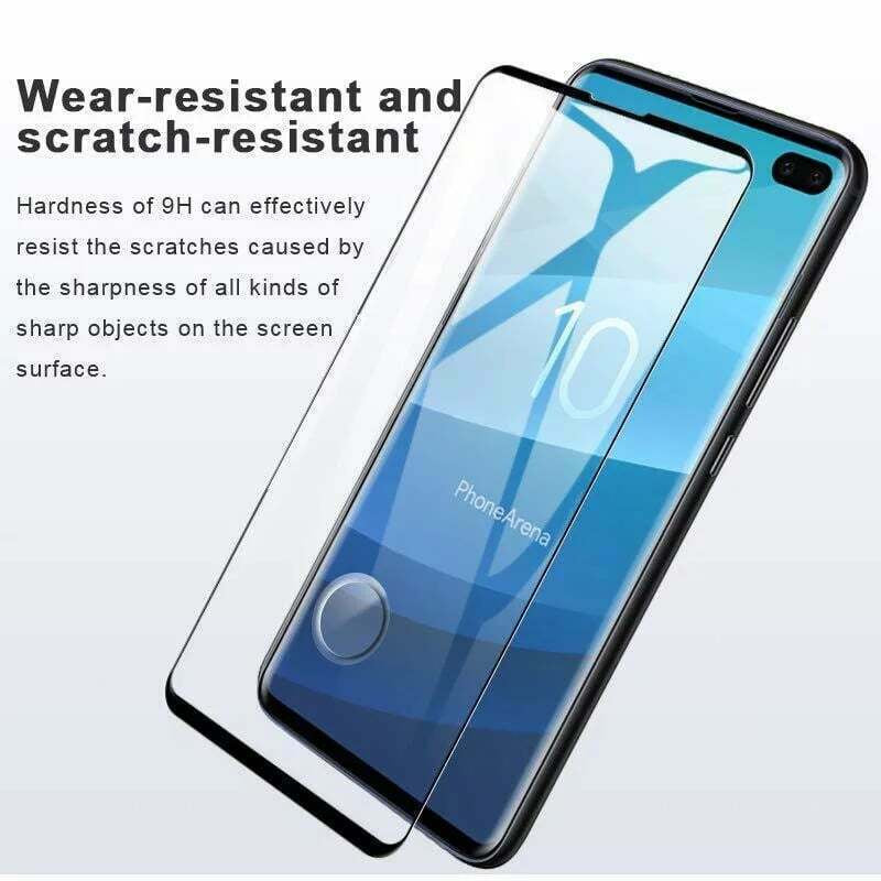 Voll Kleber Schutzglas Samsung Galaxy S10 | S10 plus Displayschutzf