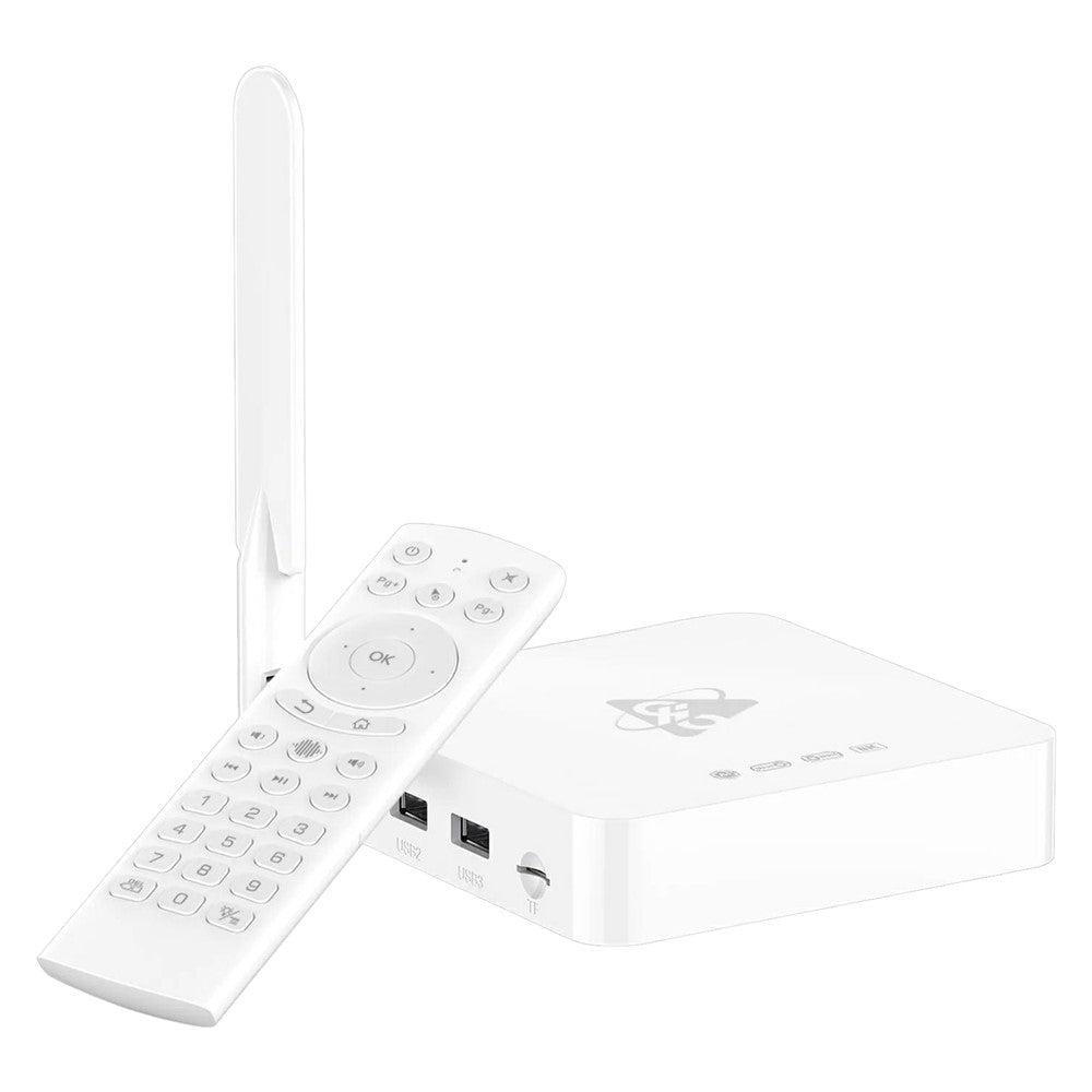 H96 Max M12 8K Ultra HD Android TV Box 4GB RAM 64GB ROM WiFi6 BT5.4 Media Player