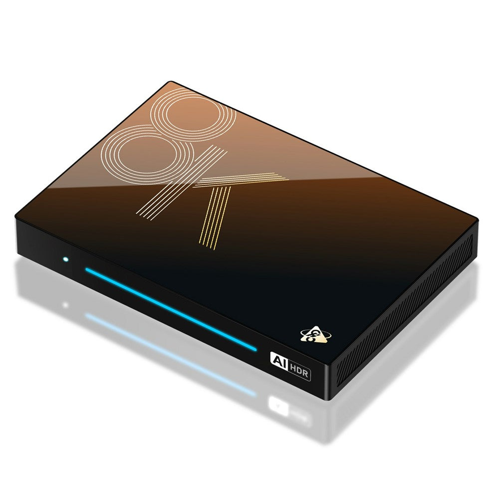 H96 MAX M9S Android 14.0 TV Box 4GB RAM + 32GB ROM 8K Ultra HD Streaming Device 1000M LAN WiFi 6 BT5.4