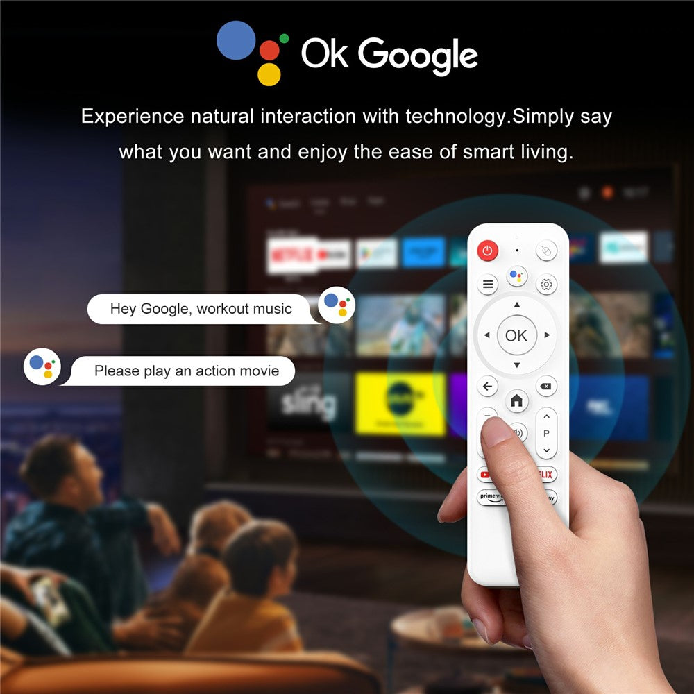 H96 MAX M1 Plus 8K Intelligent Android TV Box 2+16GB WiFi6 BT5.4 Voice Assistant Media Player