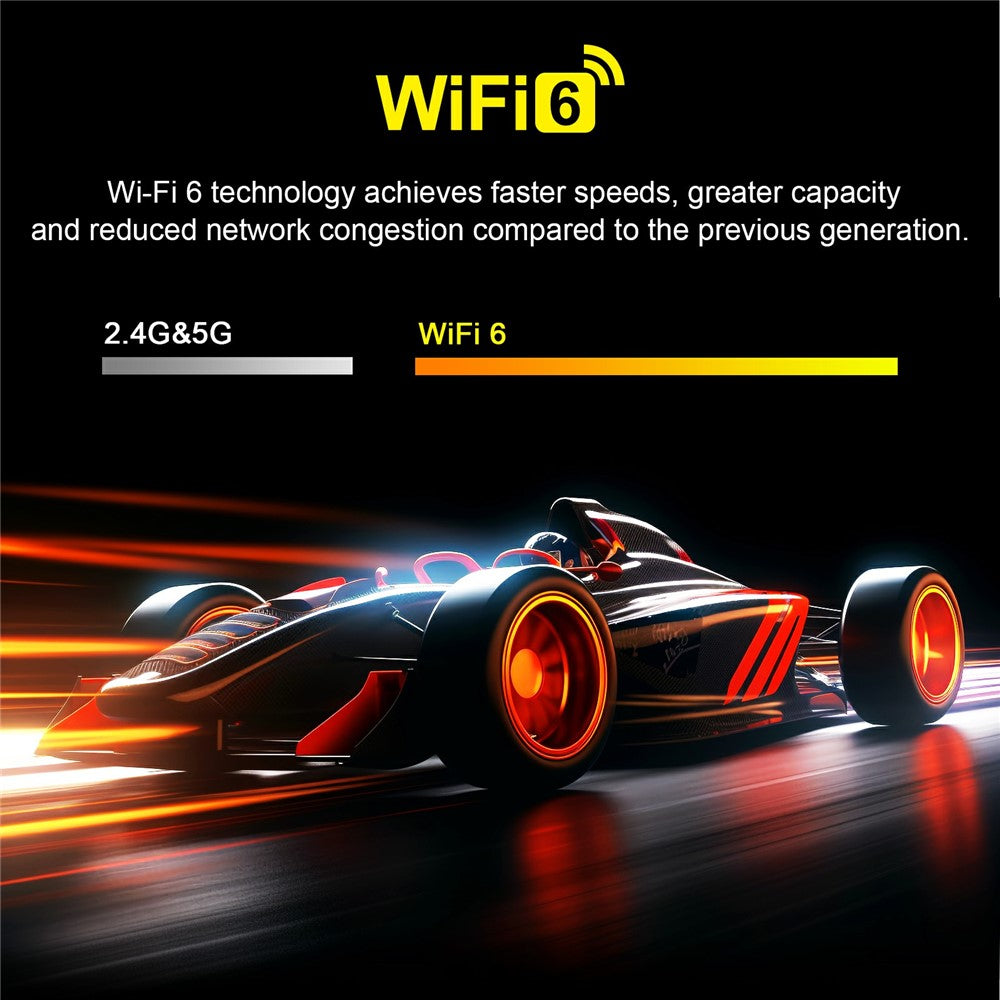 H96 MAX M1 Plus 8K Intelligent Android TV Box 4+128GB WiFi6 BT5.4 Voice Assistant Media Player