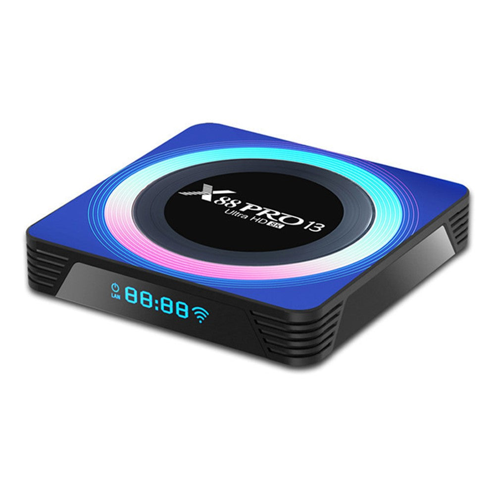 X88 Pro 13 8K Ultra HD Android 13.0 Smart TV Box with Remote Control (2GB+16GB)