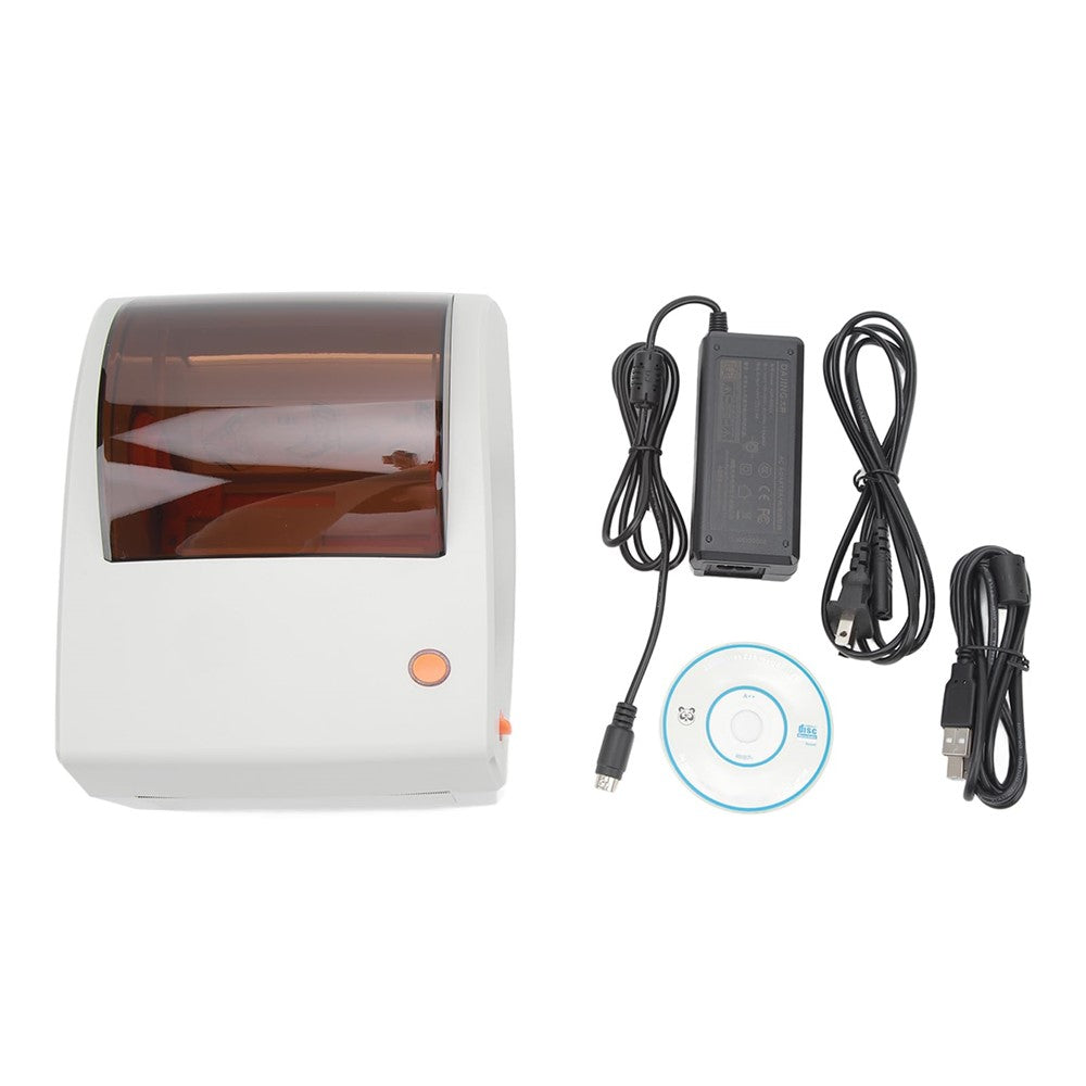 TP403 180mm / s Fast Printing Desktop Thermal Printer Barcode Label Printer, USB Version