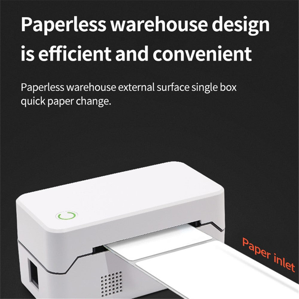 TDL407H Desktop Thermal Label Printer Barcode Printing Machine, USB + Bluetooth-compatible Version