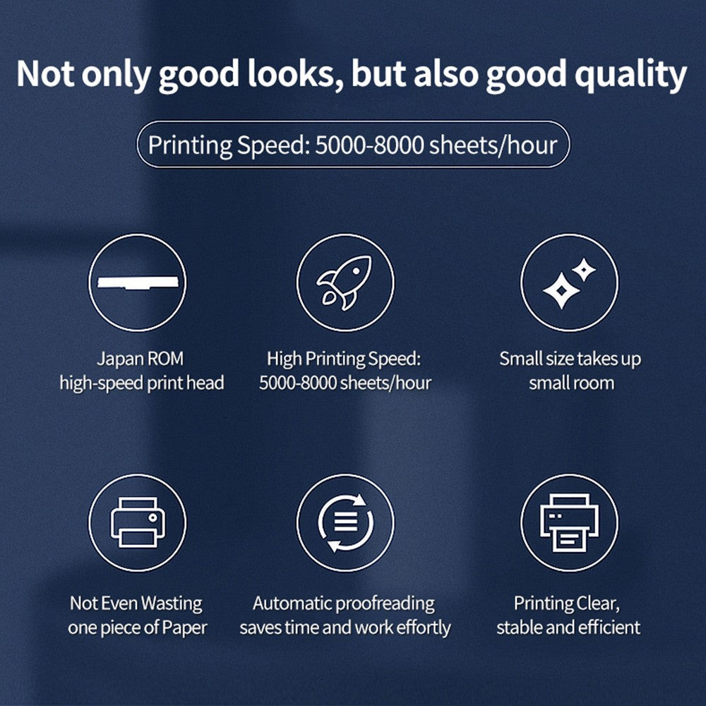 TDL401H 40-80mm Printing Width Thermal Printer Barcode Label Printer, USB+Bluetooth-compatible Version