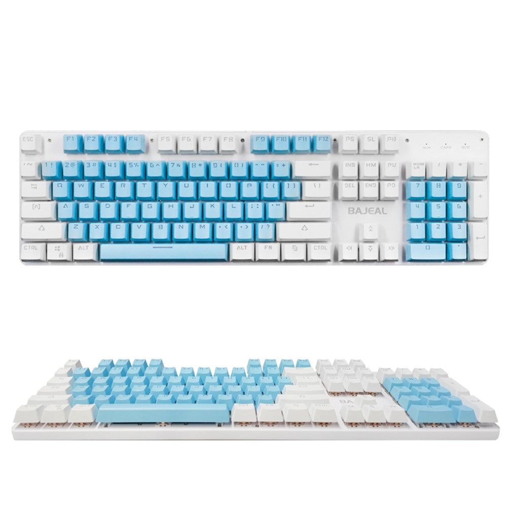 K500 Red Switch Computer Laptop Gaming Keyboard USB Wired Colorful Backlit 104-Key Mechanical Keyboard