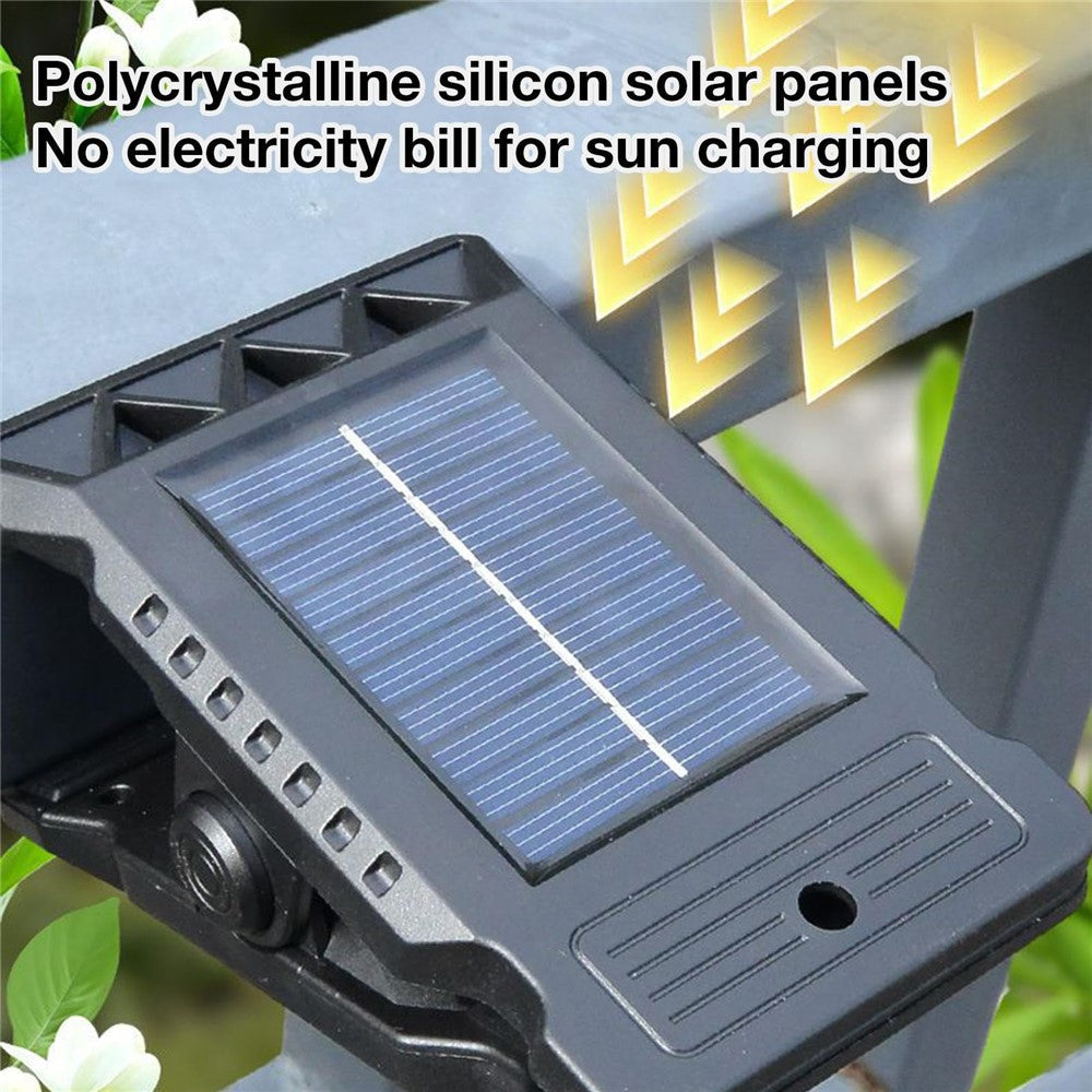 YD-21B Waterproof COB Motion Sensor Solar Light Clip-On Outdoor Wall Lamp for Garden Courtyard