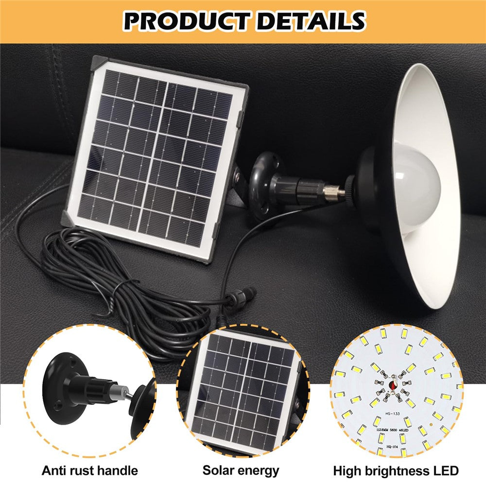 Double Head Solar Outdoor Wall Light with Remote Control Motion Sensor Lamp for Garden / Garage / Patio