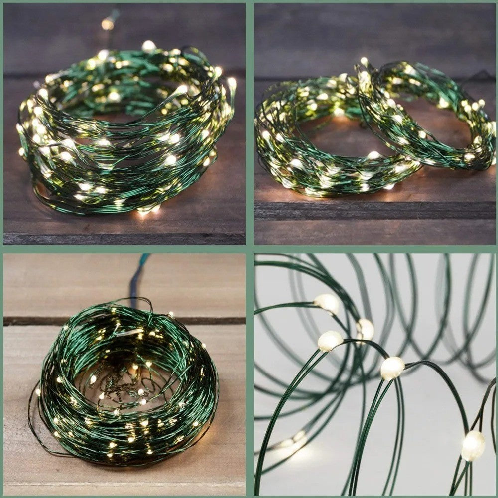 50m 500 Leds 8 Modes IP44 Waterproof Copper Wire String Light Outdoor Decoration