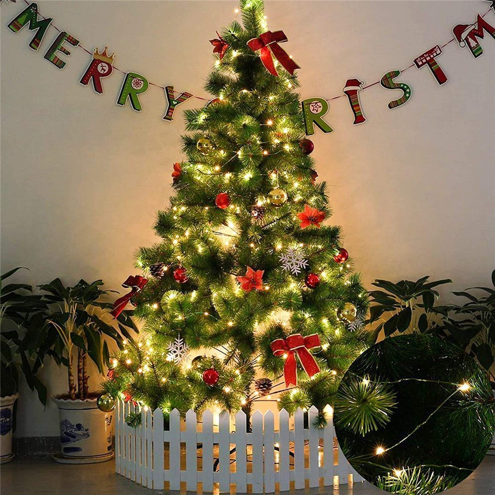 50m 500 Leds 8 Modes IP44 Waterproof Copper Wire String Light Outdoor Decoration