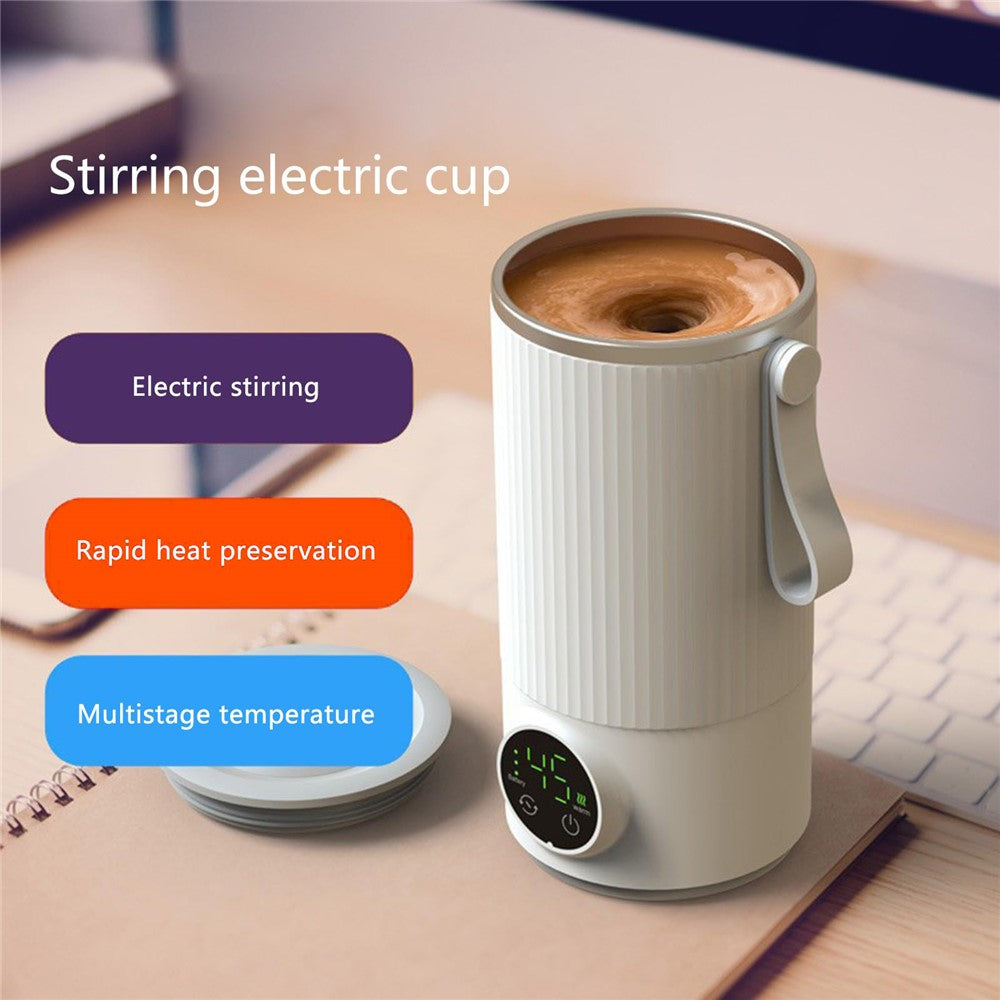 18W Wireless Rechargeable 6000mAh Bottle Warmer Stainless Steel+PP Milk Defrosting Device With EU Plug