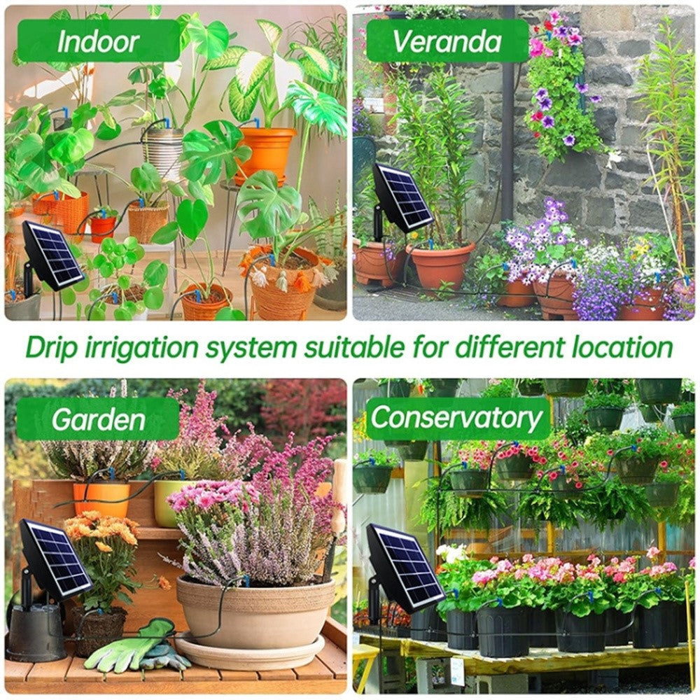 SD15 Outdoor Plant Irrigation Timing Solar Automatic Watering Device Set