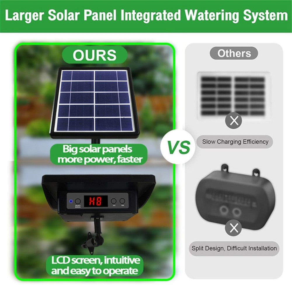 SD15 Outdoor Plant Irrigation Timing Solar Automatic Watering Device Set