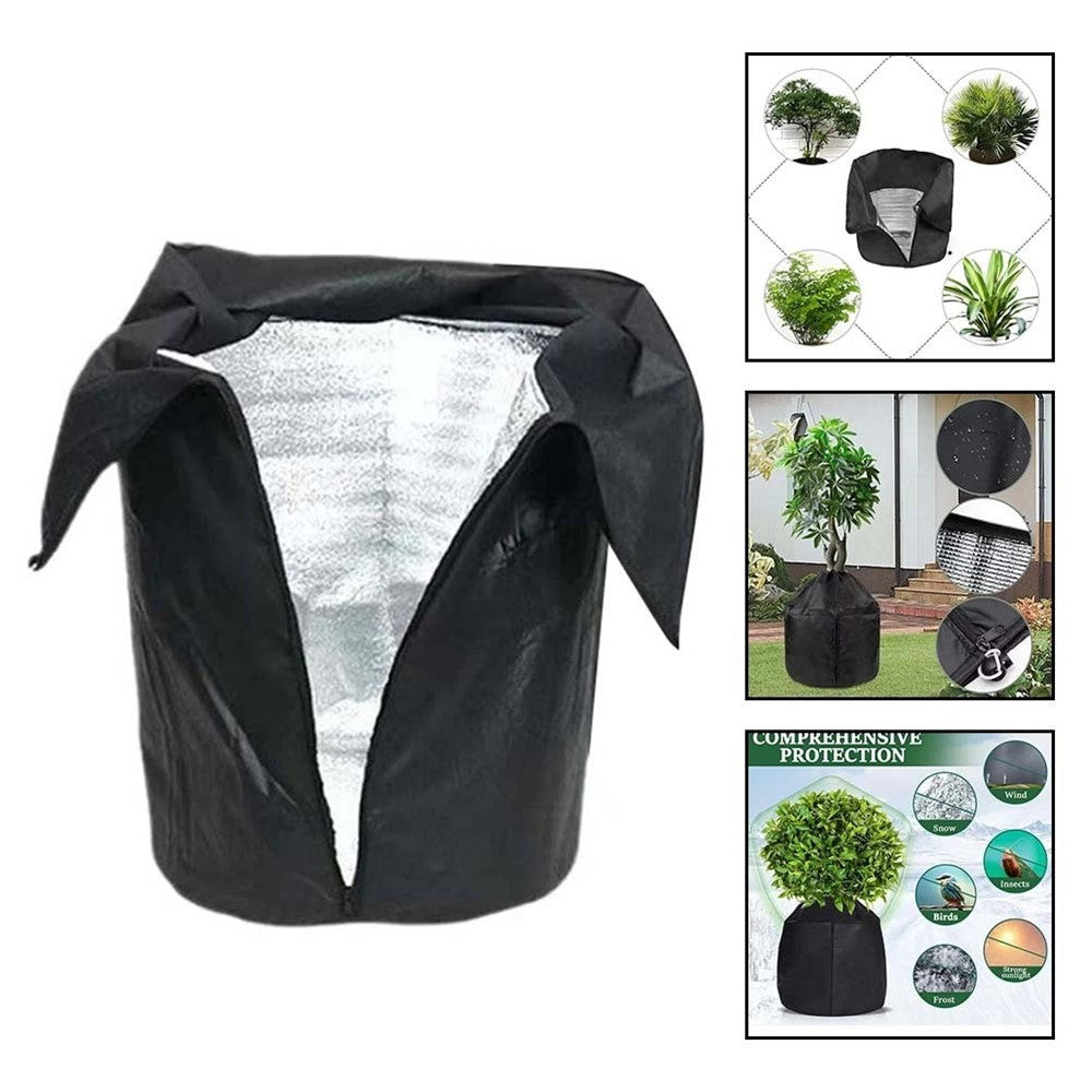 Plant Protection Cover for Winter Gardening 45 x 70cm Breathable Insulated Tree Shrub Frost Guard Reusable
