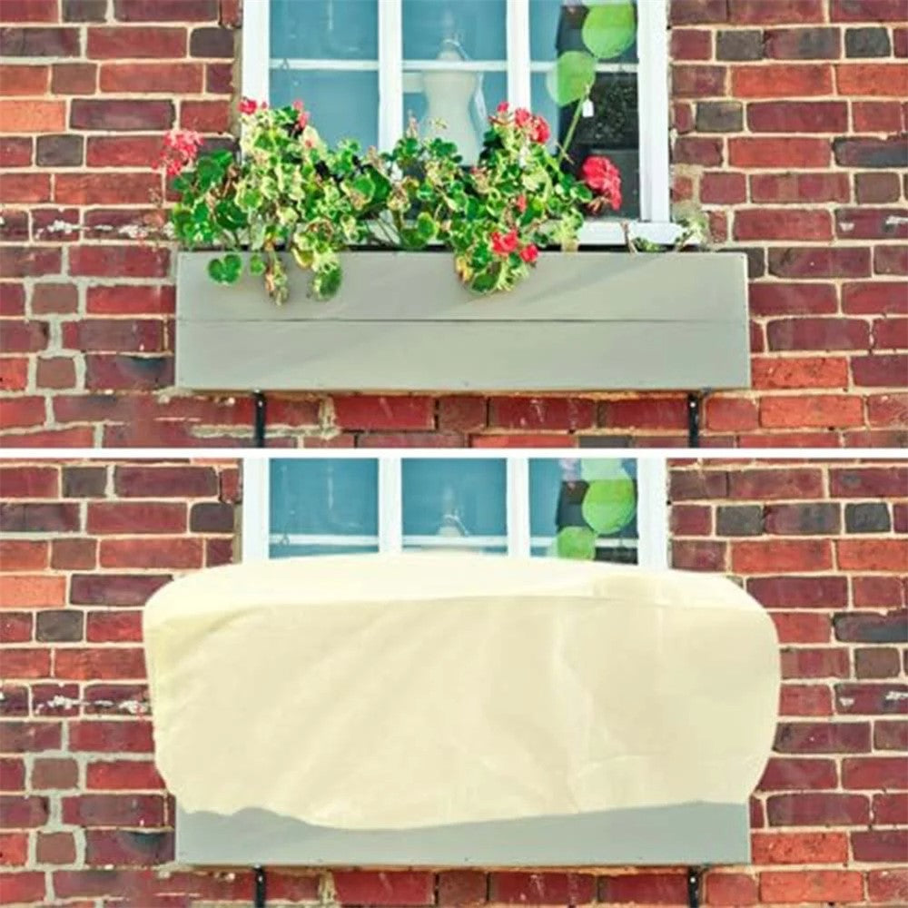 Plant Protection Cover 150 x 40 x 45cm Rectangular Winter Planter Frost Bags Non-Woven Fabric Wraps Blanket