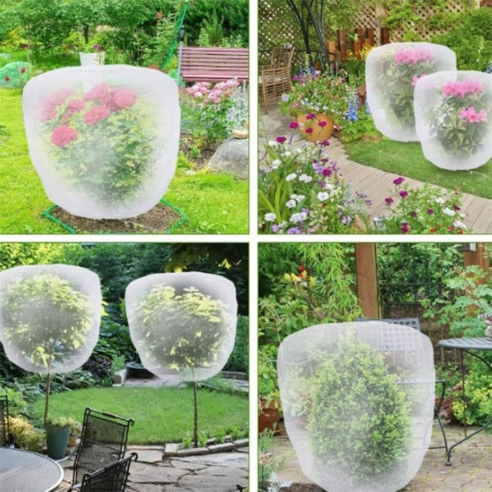 Fruit Tree Netting with Drawstring 60 x 80cm Garden Insect Barrier Plant Cover Tent-Bug Mesh Guard