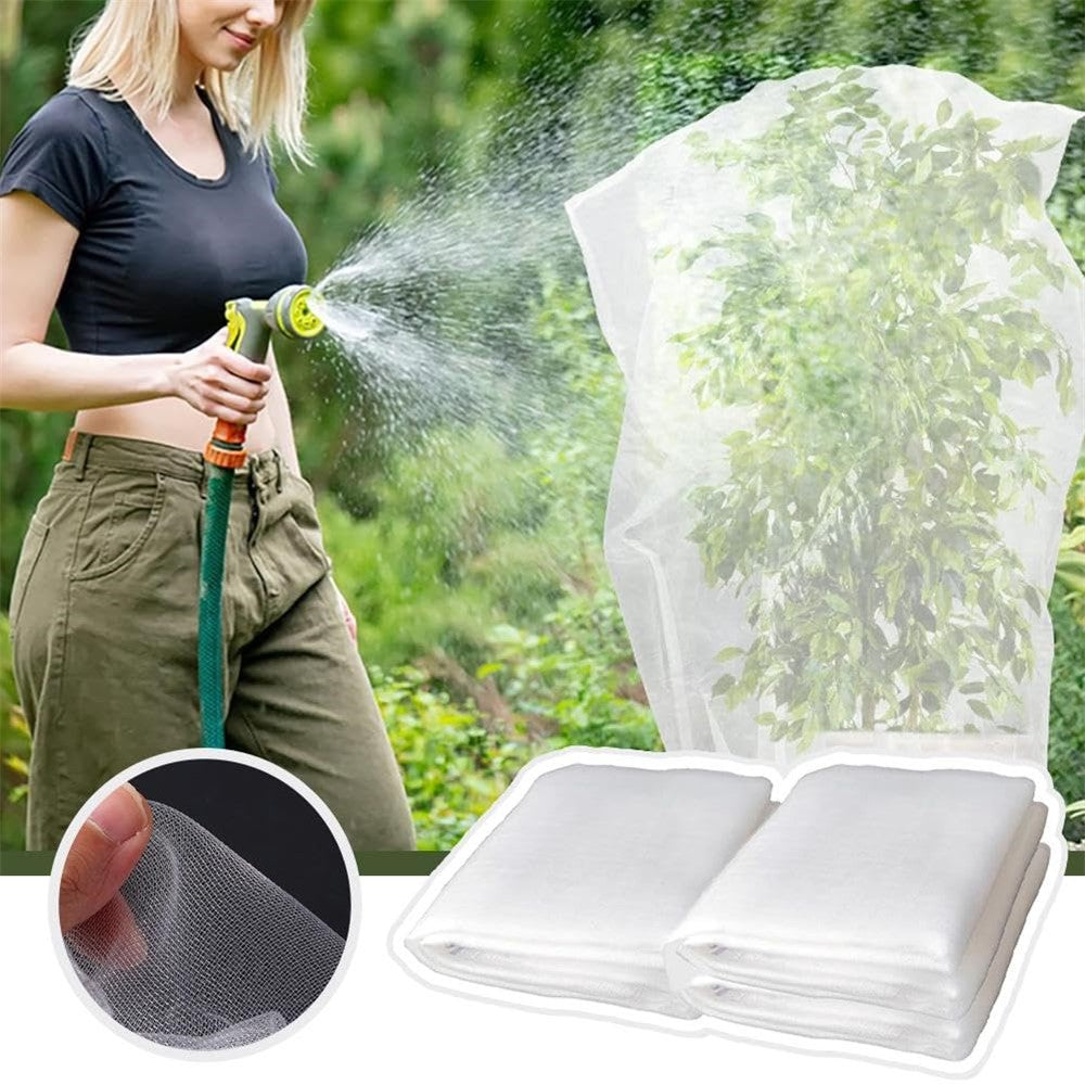 Fruit Tree Netting with Drawstring 100 x 120cm Garden Insect Barrier Plant Cover Tent-Bug Mesh Guard