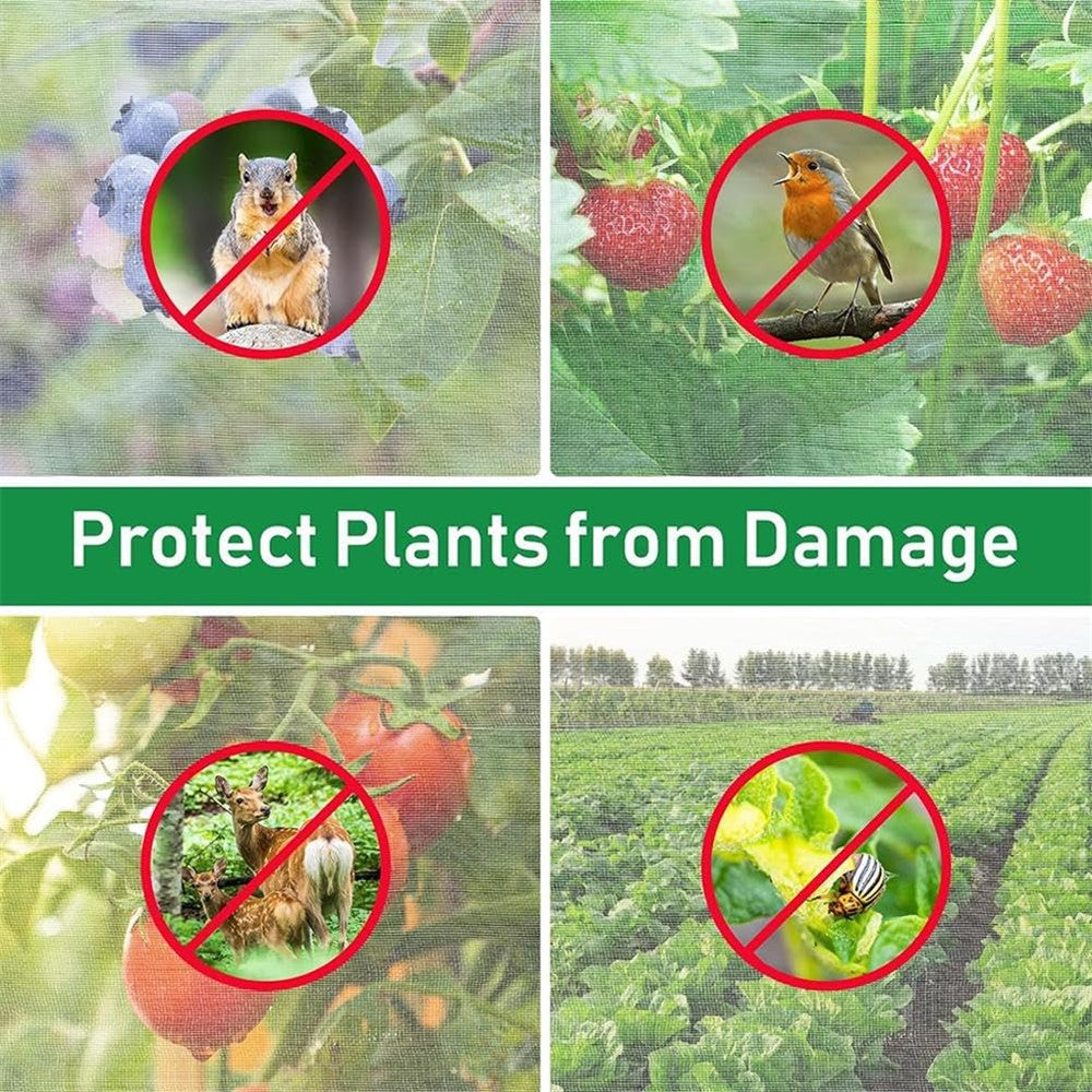 Fruit Tree Netting with Drawstring 100 x 140cm Garden Insect Barrier Plant Cover Tent-Bug Mesh Guard