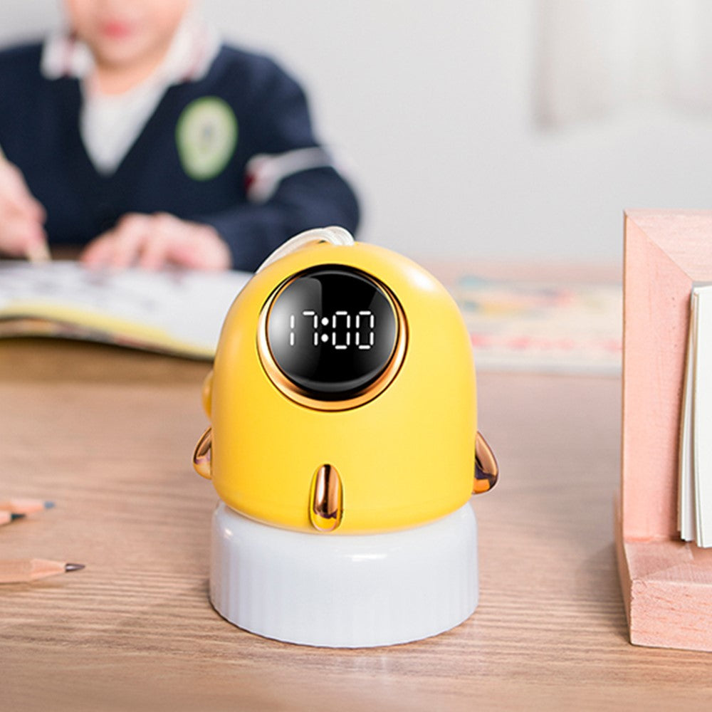 TW-L47 Portable Night Light Alarm Clock Romantic Projector Night Light for Kid Bedroom Home