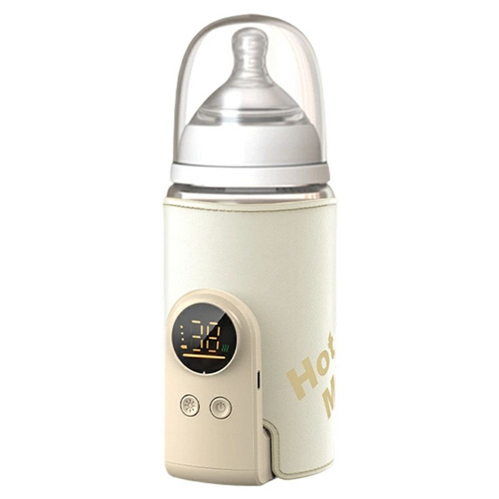 8000mAh Bottle Warmer 360° Uniform Heating Milk Sleeve Smart Temperature Control Baby Bottle Warmer