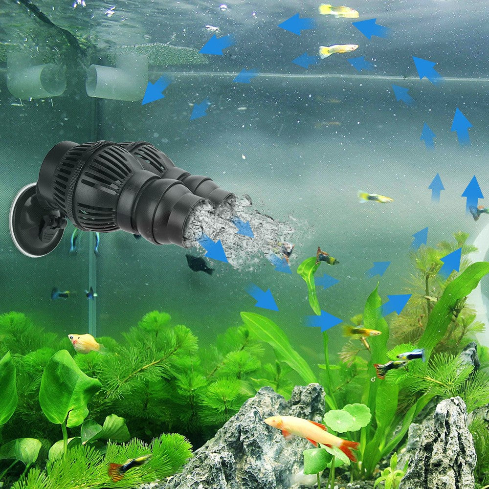 RS-108A 6W 3000L / H Single-head Fish Tank Wave Making Pump Aquarium Flow Maker Pump, EU Plug