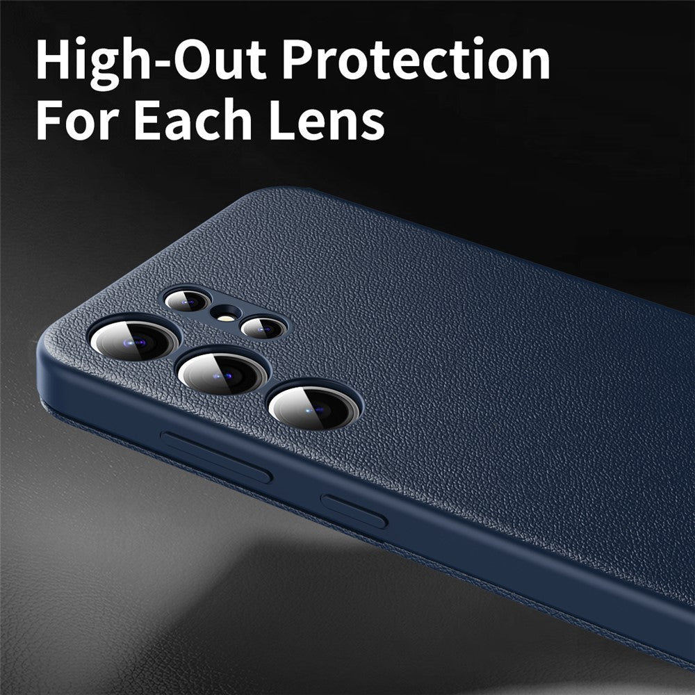 For Samsung Galaxy S25 Ultra Case Leather Phone Cover with View Window Card Slot