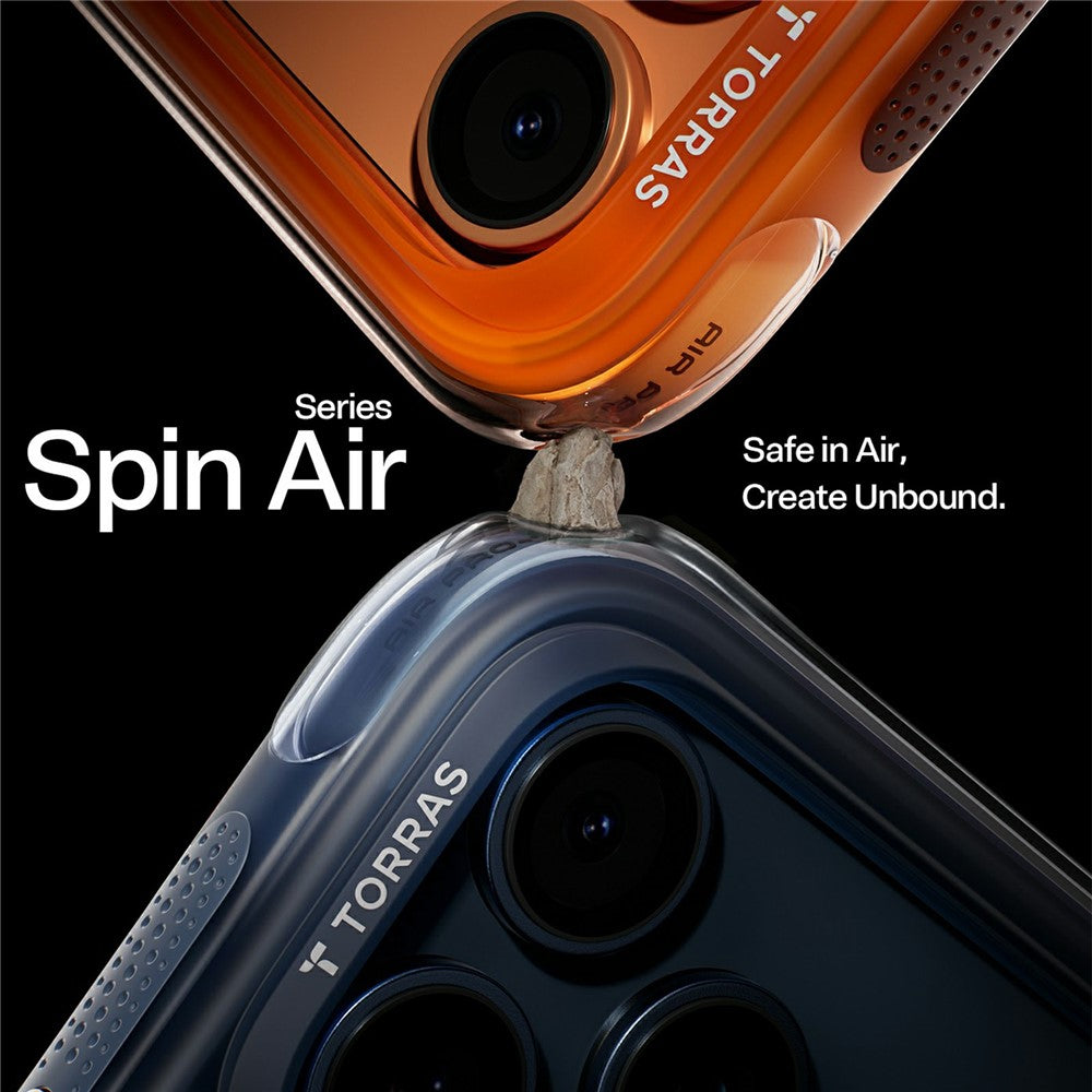 TORRAS Ostand Q3 Air Series Case für iPhone 17 Pro mit MagSafe Kickstand, stoßfest