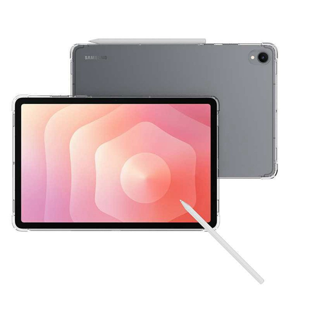 For Samsung Galaxy Tab S11 Case Four Corner Shockproof Clear Tablet TPU Cover