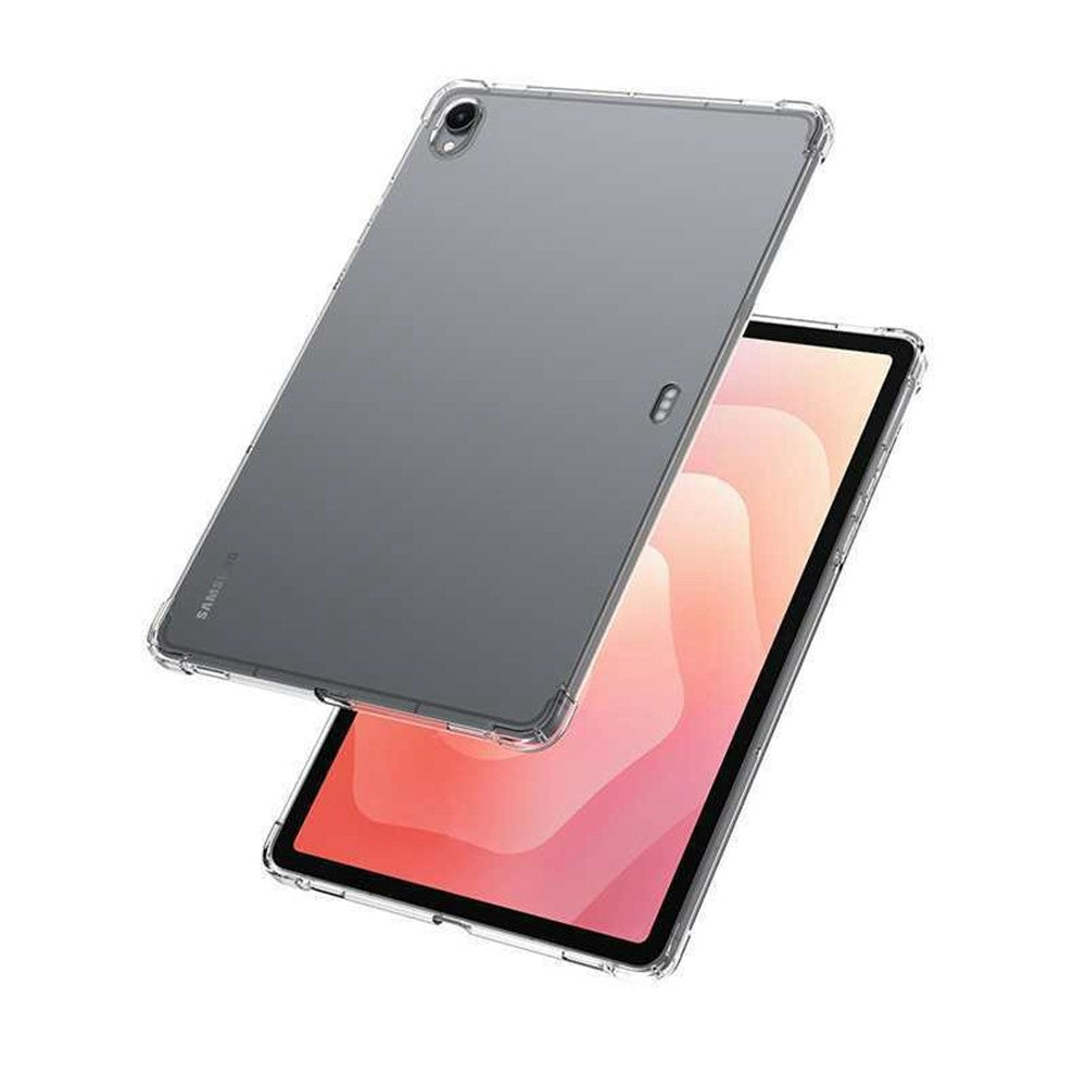 For Samsung Galaxy Tab S11 Case Four Corner Shockproof Clear Tablet TPU Cover