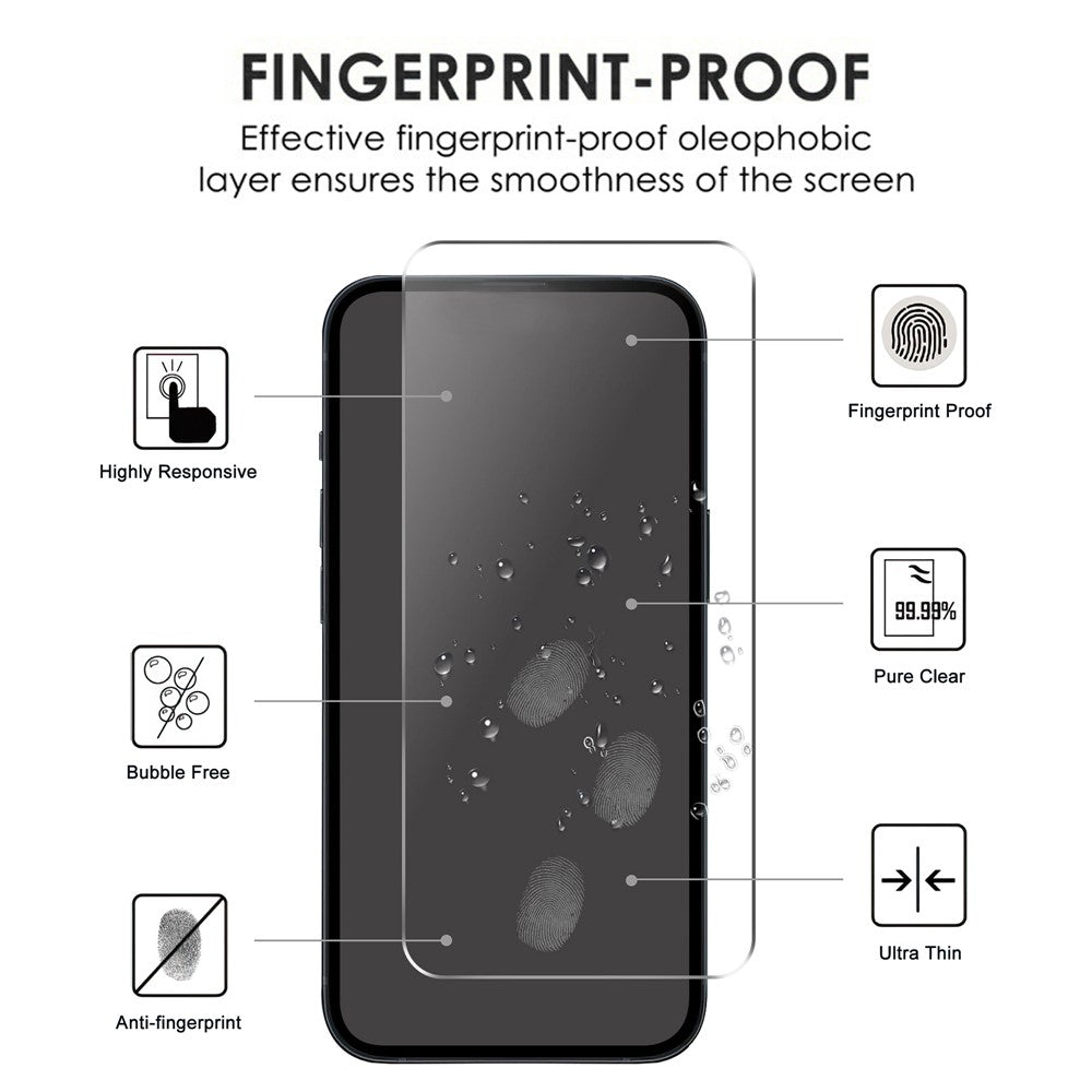 For Samsung Galaxy S25 Screen Protector HD Tempered Glass Film 2.5D