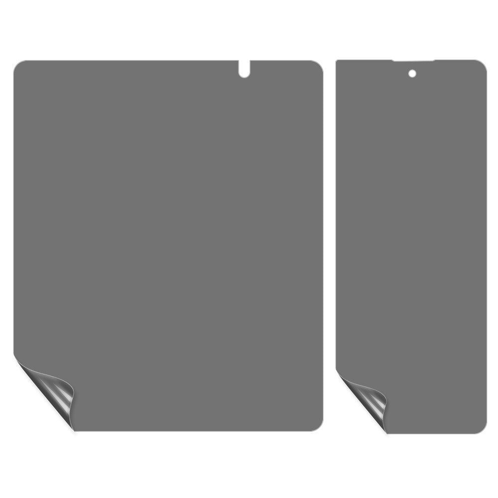 For Samsung Galaxy Z Fold7 5G Anti-Spy Screen Protector PET Matte Front and Back Screen Film