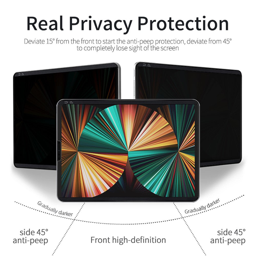 For Samsung Galaxy Z Fold7 5G Anti-Spy Screen Protector PET Matte Front and Back Screen Film