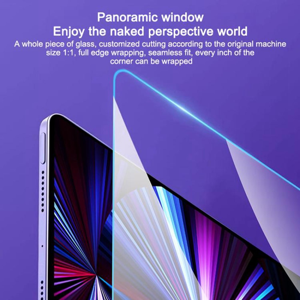 Screen Protector For Samsung Galaxy Tab S11 / S10 Lite / S10 FE / S9 FE / S9 / S8 / S7 Tempered Glass HD Film with Automatic Dust Removal Tool