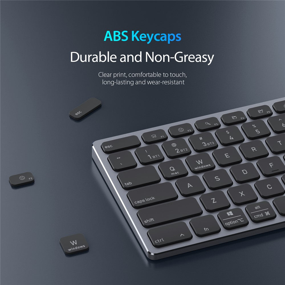 DUX DUCIS Wireless Keyboard  Wireless Keyboard  LK Series Mute Keyboard for Laptops/Tablets/Phones