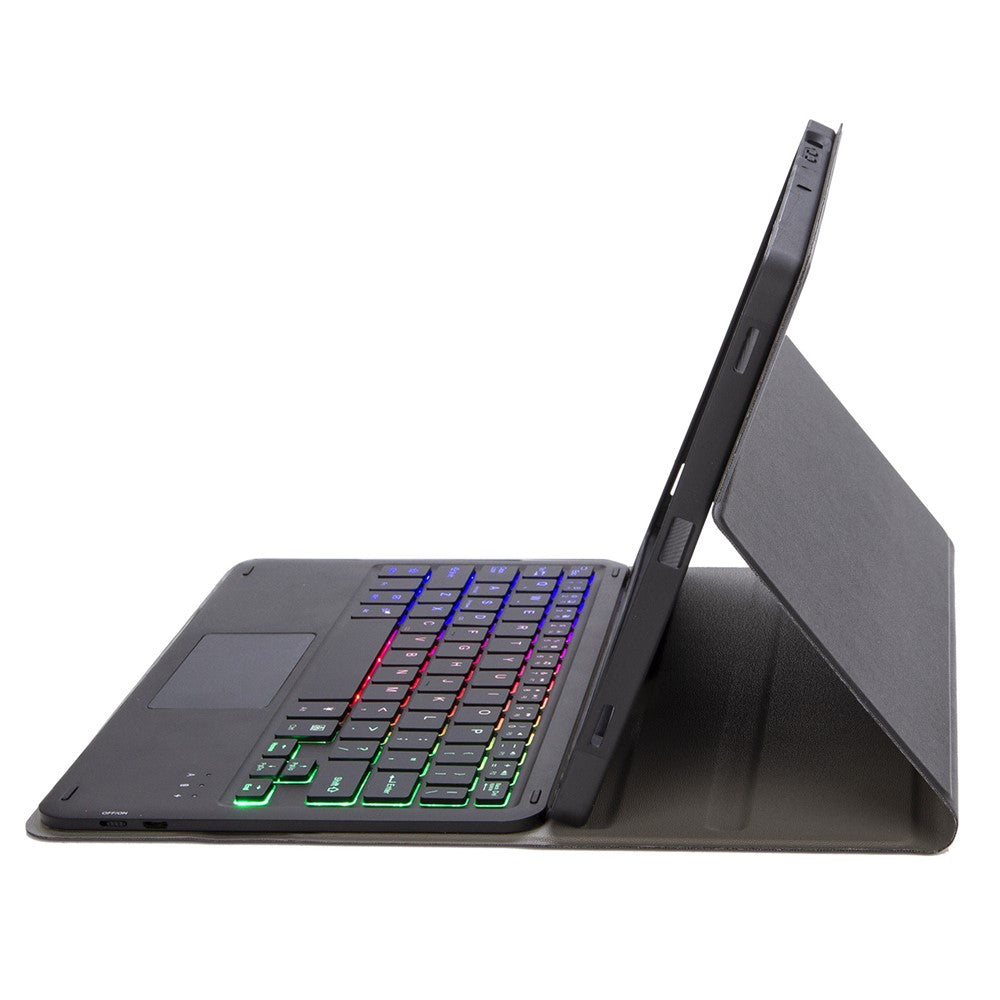 A710B-AS For Samsung Galaxy Tab S10 FE / S9 FE X510 X516 / S9 X710 X716B X718U Bluetooth-Compatible Keyboard Tablet Case