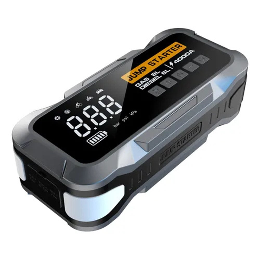 CY97 12000mAh Starthilfe mit Kompressor (150PSI) & LED-Notlicht