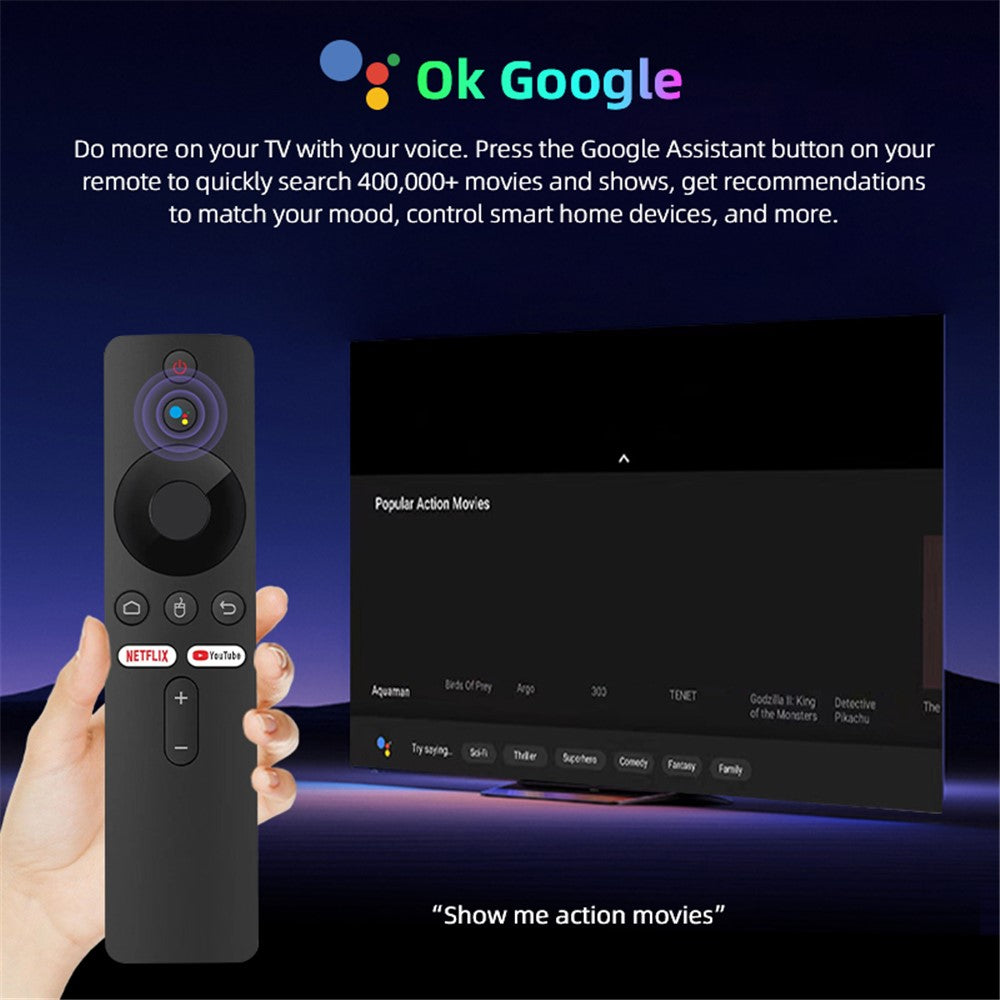 G96 ATV 8K Android 14 Voice Remote Control TV Stick 2.4G / 5G Dual-Band WiFi BT5 Media Player, 2GB+8GB