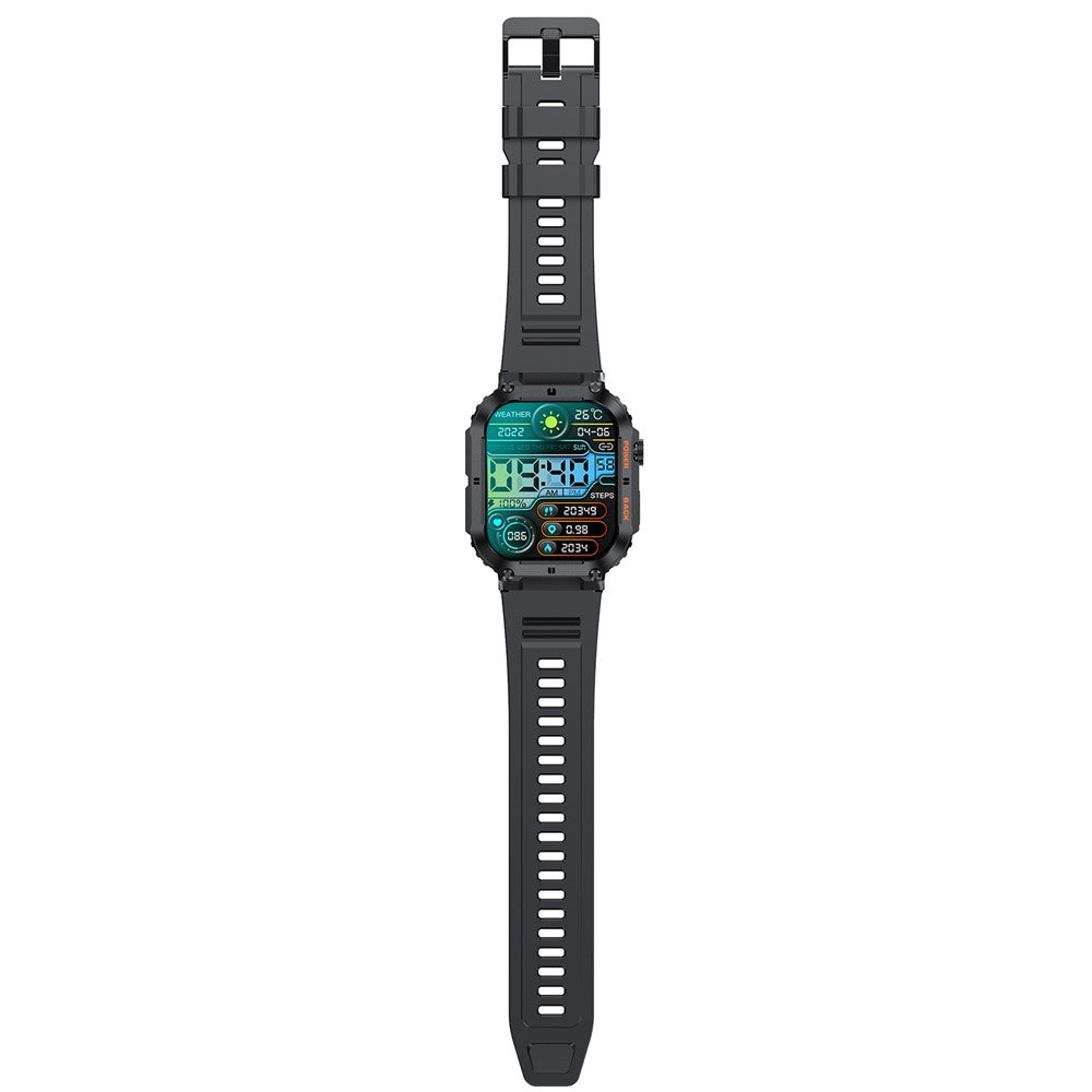 K57 Pro Smartwatch 1,96 Zoll mit Bluetooth-Anruffunktion und Gesundheitsüberwachung