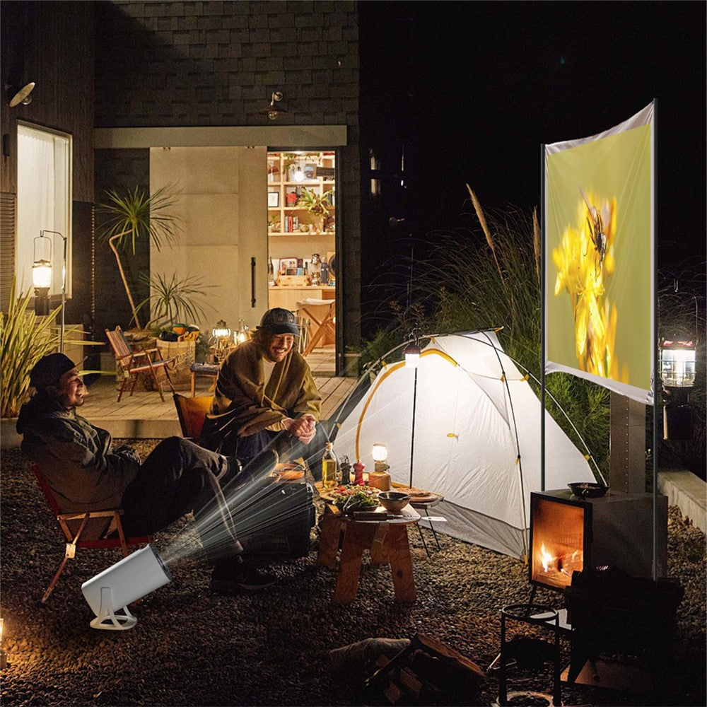 S40 1024*600P Android 11 WiFi6 Bluetooth-compatible Smart Projector Home Theater Projector Support 4K Video