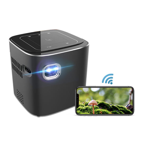 HOTACK D048A Screen-Mirroring Full HD Projector Portable Android 7.1.2 854*480 0.2'' DMD 1.35:1 Throw Ratio Home Smart Projector