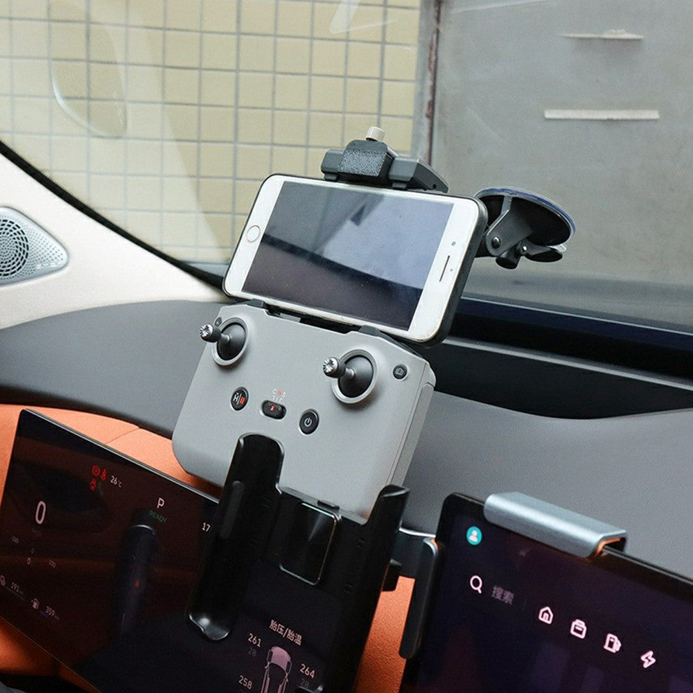 915658 Car Windshield Suction Cup Mount for DJI RC-N1  /  RC-N2  /  RC-N3 Remote Controller Phone Holder Stand