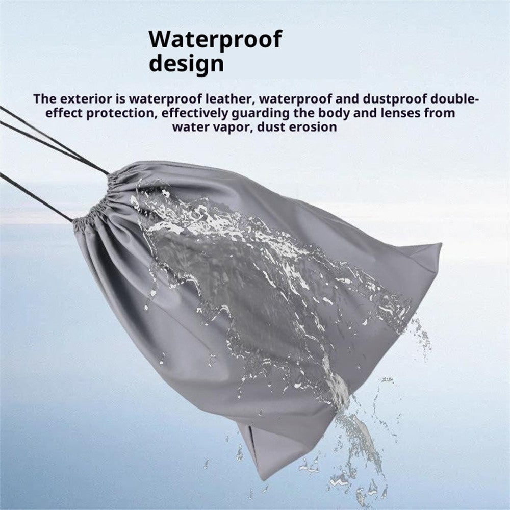 915725 Carrying Storage Bag for DJI Goggles N3 Flight Glasses Waterproof Leather Drawstring Pouch Protective Case